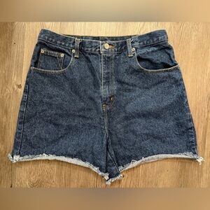 Bill Blass Dark Blue Jean Shorts